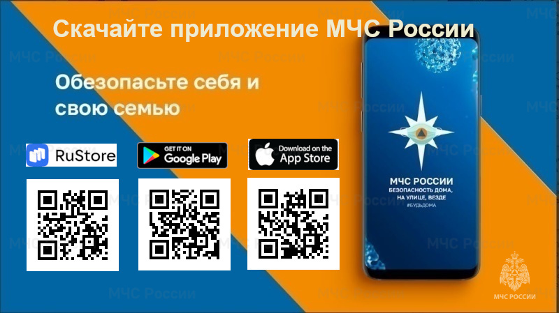 приложение по безопасности «МЧС России».